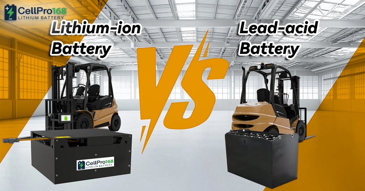 Lead-Acid vs. Lithium-Ion Forklift Batteries